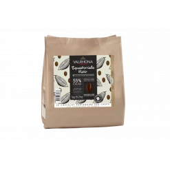 Chocolat de Couverture Noir Equatoriale 55% 1kg Valrhona