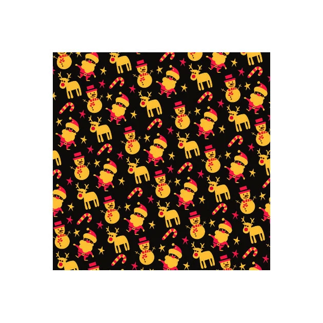 Feuille Transfert Chocolat Motifs Noël 250x400 mm (x3) Florensuc