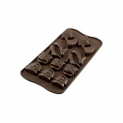 Moule à Chocolat 14 Sujets Fashion Easy Choc - Silicone Spécial Chocolat