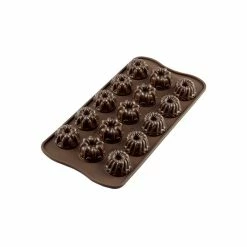 Moule à Chocolat 15 Kouglof Fantaisie Easy Choc - Silicone Spécial Chocolat