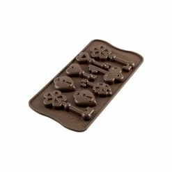 Moule à Chocolat Clés et Cadenas Easy Choc - Silicone Spécial Chocolat
