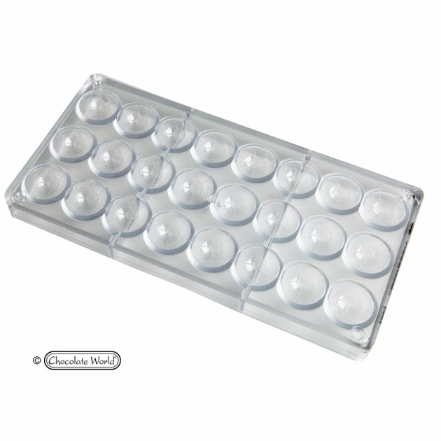 Moule Chocolat Ballon de Foot Ø 3 cm x H 1,5 cm (x24) Chocolate World – Image 2