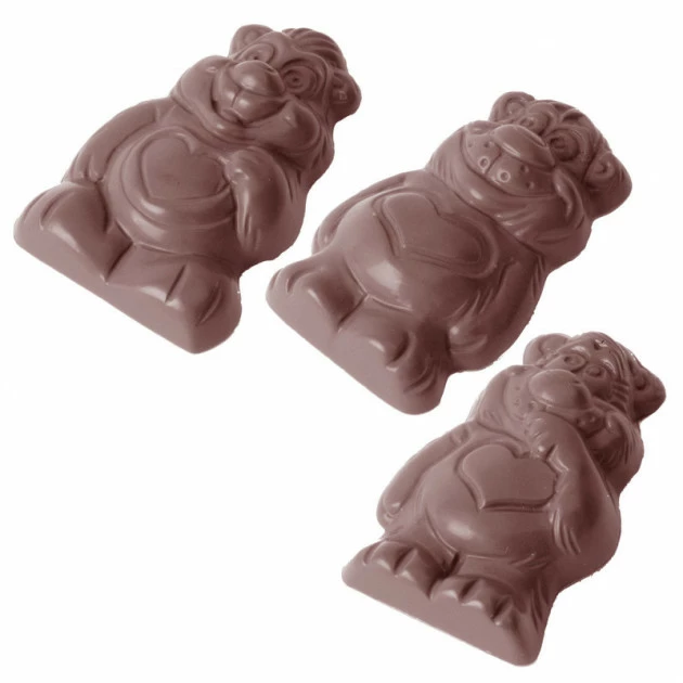 Moule Chocolat Bisounours 57,9 mm (x12) Chocolate World