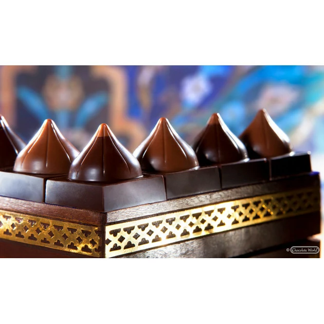 Moule Chocolat Cube avec Dôme Oriental Oriental 26mm (x24) – Image 2