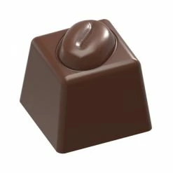 Moule Chocolat Cube Grain de Café 20 mm (x24) Chocolate World