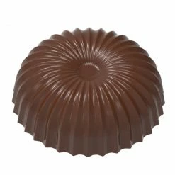 Moule Chocolat Demi Sphère Plissée Evasée 30,5 mm (x21) Chocolate World