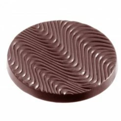 Moule Chocolat Disque Ondulé (x11) Chocolate World