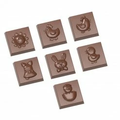 Moule Chocolat Friture de Pâques 3,1 cm (x21) Chocolate World