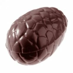 Moule Chocolat Oeuf Craquelé 4.7 cm (x18) Chocolate World