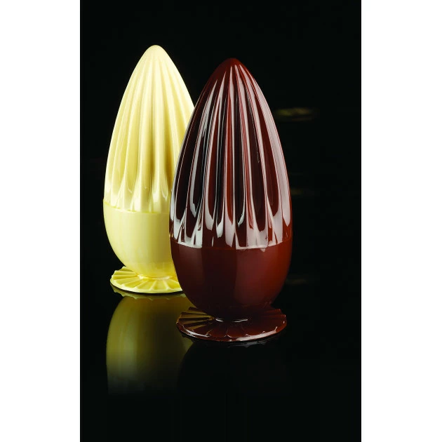 Moule Chocolat Oeuf Diamant Ă 12 x H 25 cm (x2) Pavoni