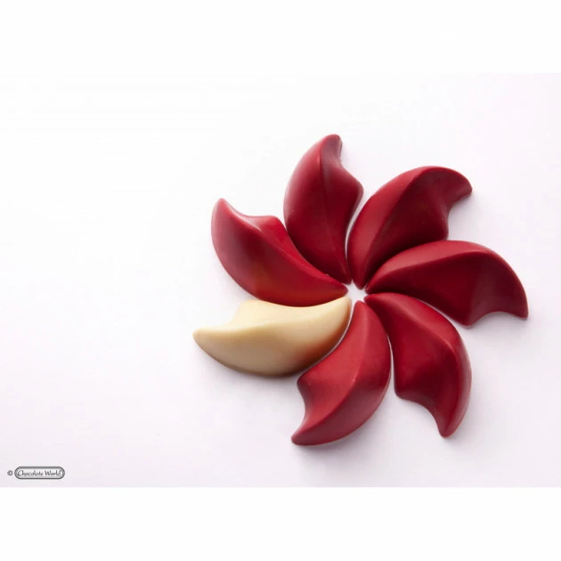 Moule Chocolat Pétale 45x31 mm (x21) Chocolate World – Image 3