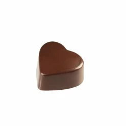 Moule Chocolat Polycarbonate Praline CĆur 2,5 x 2,8 x H 1,6 cm (x24) Pavoni