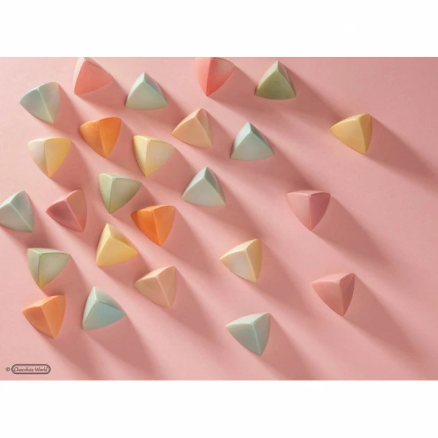 Moule Chocolat Pyramide Arrondie 31 mm (x21) Chocolate World – Image 2
