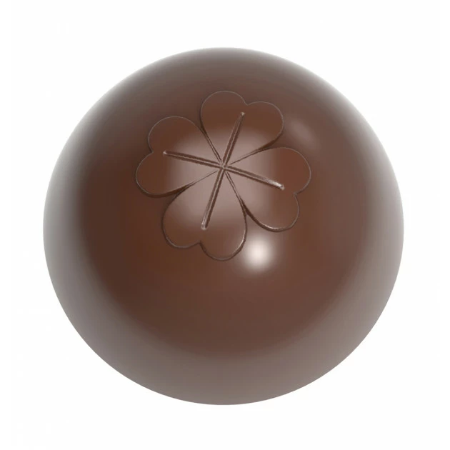Moule Chocolat Truffe Américaine Trèfle 26,5 mm (x24) Chocolate World – Image 2