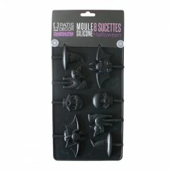 Moule Silicone Halloween 8 Sucettes Patisdécor